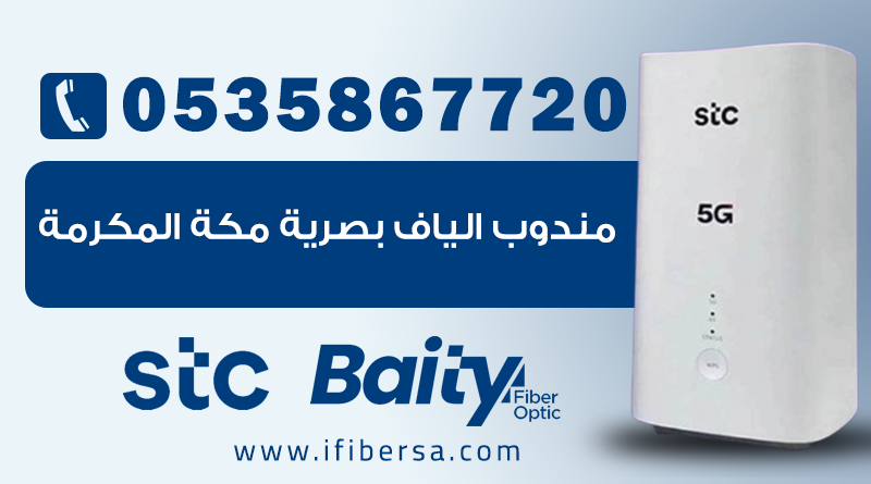 خدمة تركيب ألياف بصرية STC في مكة المكرمة | بيتي فايبر | 0508797845
